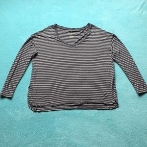 American Eagle Soft & Sexy Striped Long Sleeve T